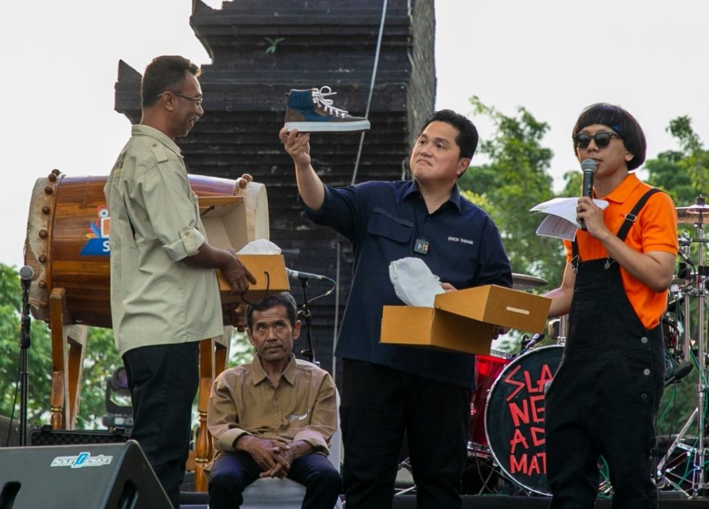 Erick Tohir Apresiasi UMKM Binaan BRI untuk Naik Kelas